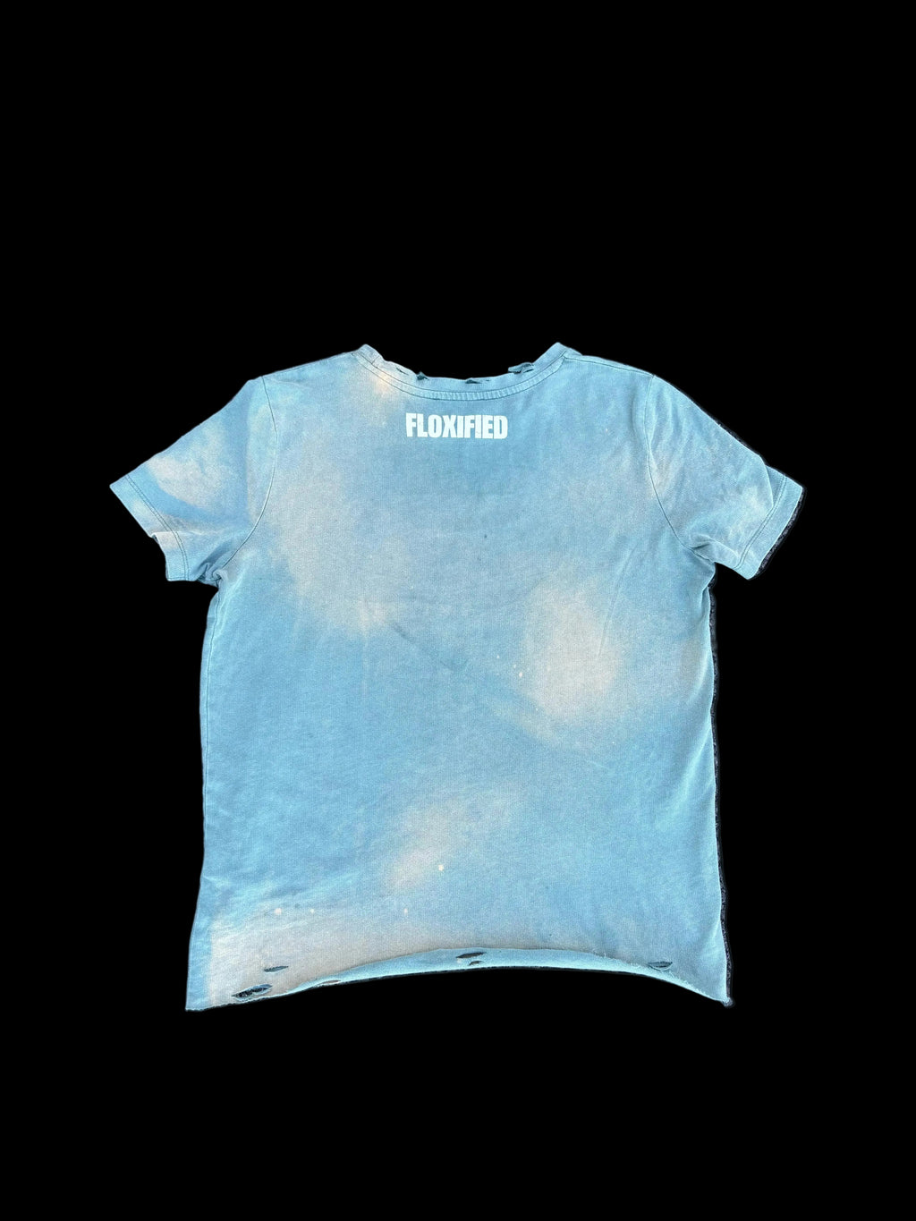 FLOXIFIED 1/1 TEE - BLEACH SPLAT