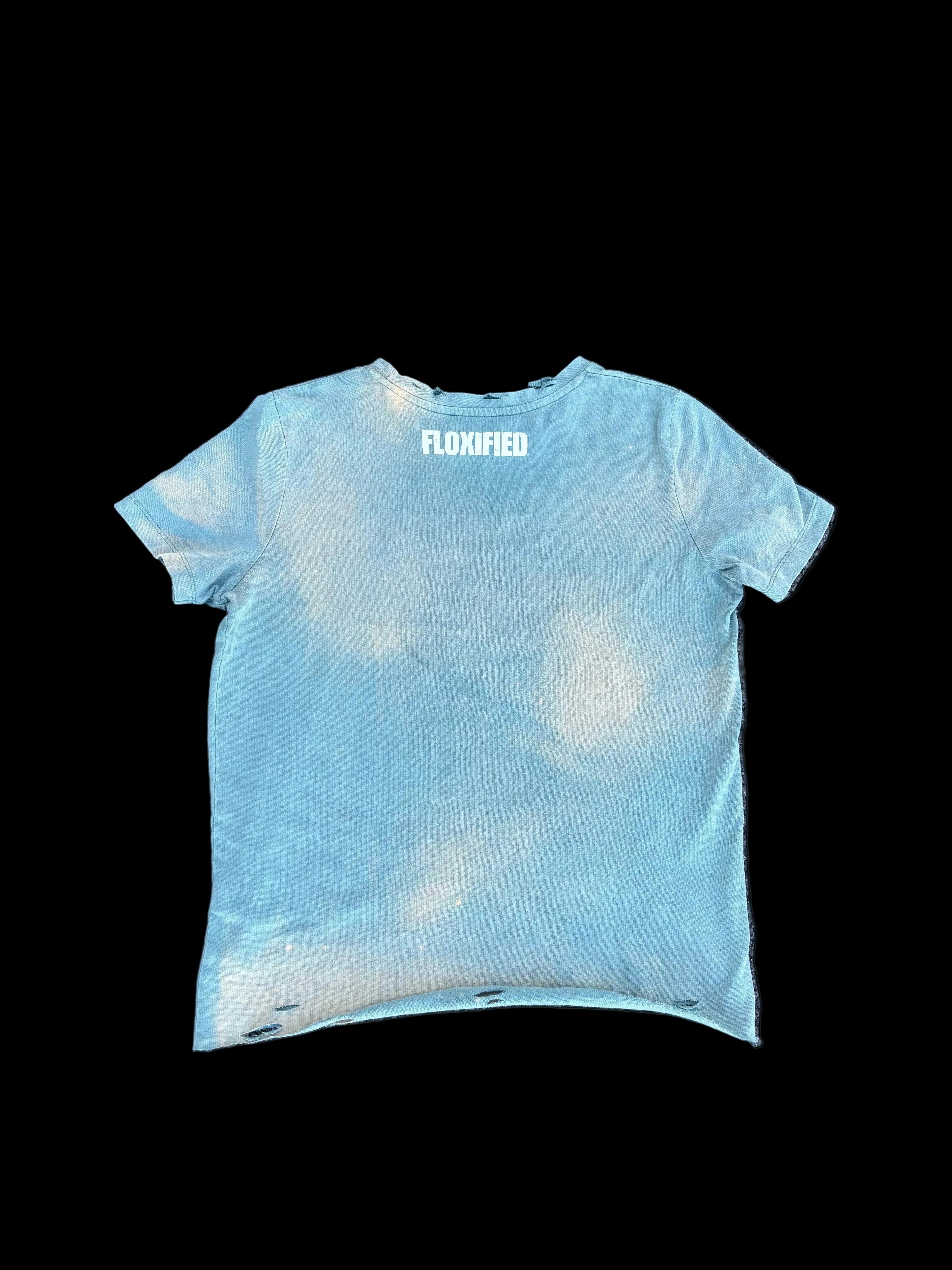 FLOXIFIED 1/1 TEE - BLEACH SPLAT