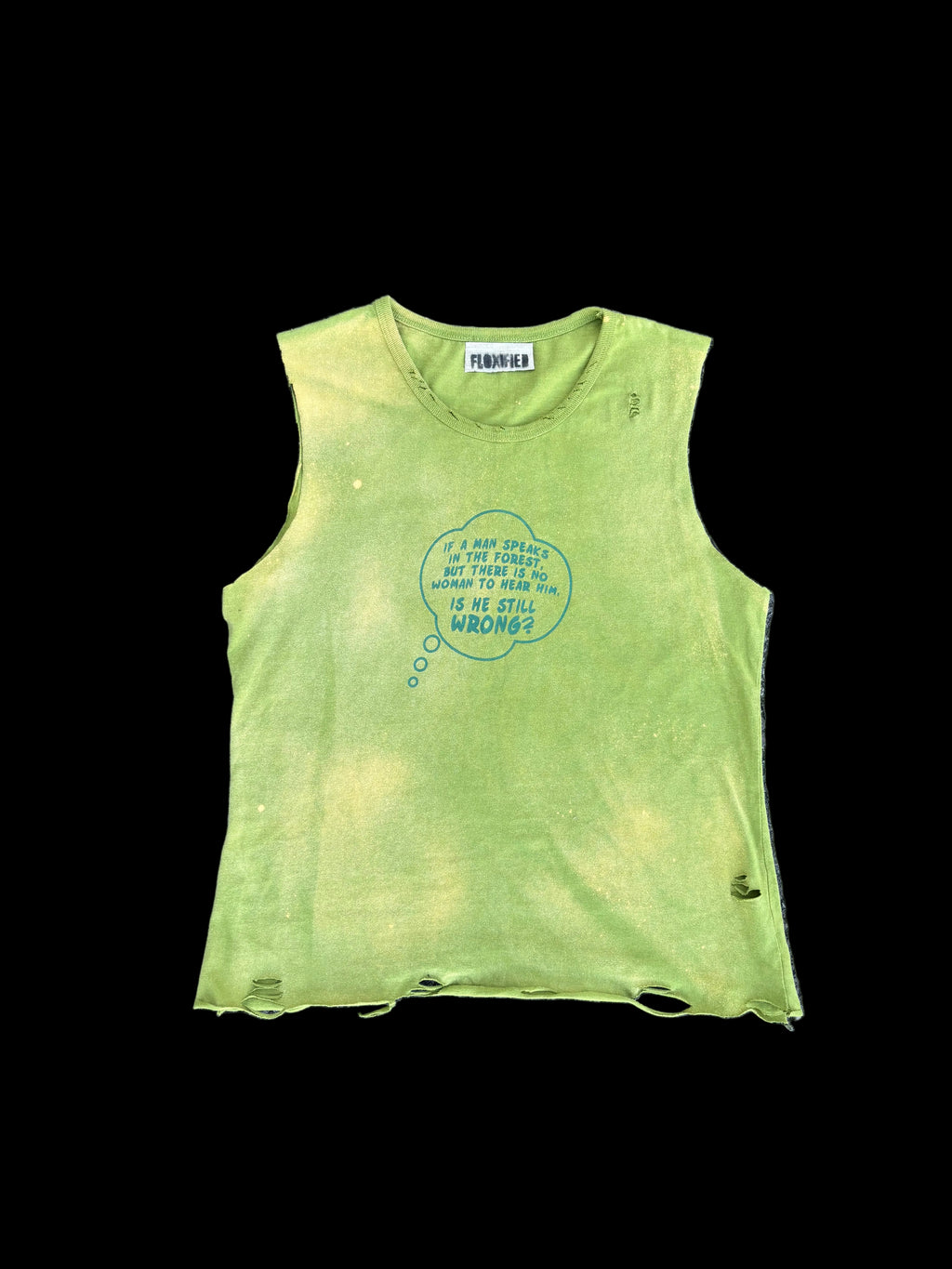 FLOXIFIED 1/1 TEE  - IS HE WRONG?